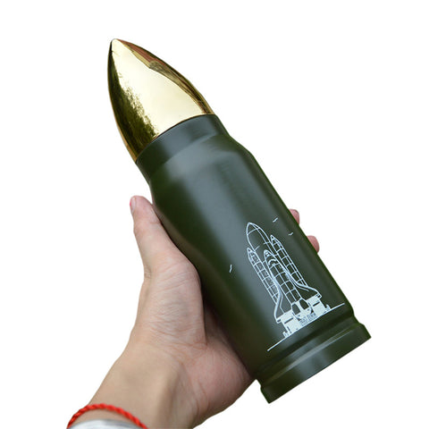 Image of Stainless Steel Shell Shaped Travel Mug