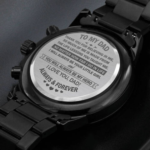 Image of To My Dad - Always Be My Hero Watch