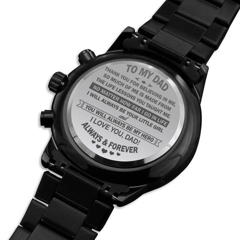 Image of To My Dad - Always Be My Hero Watch