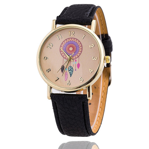 Image of Dream Catcher Watch with Leather Band