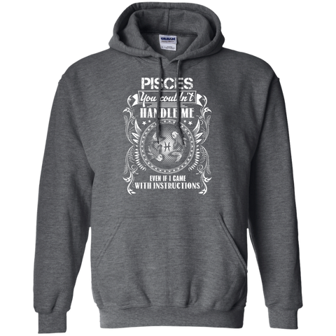 Image of Pisces Can't Handle Me Hoodie