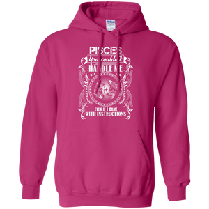 Pisces Can't Handle Me Hoodie
