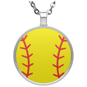 Softball Necklace