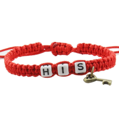 Image of His and Hers Handmade Lovers Bracelet