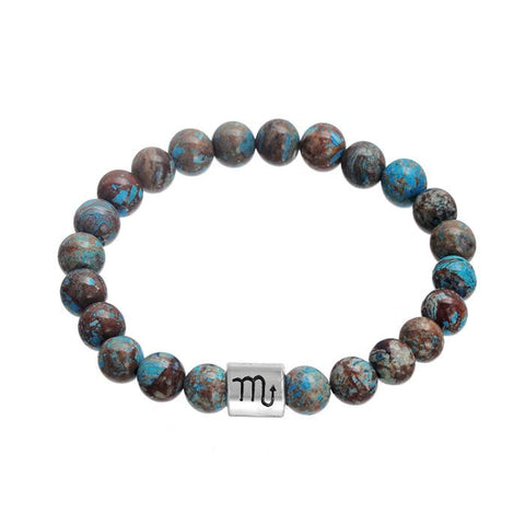 Image of Handmade Natural Stone Zodiac Bracelets