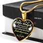 To My Little Angel - Heart Necklace