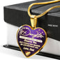 Deserve You - To My Daughter Necklace