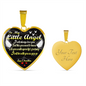 To My Little Angel - Heart Necklace