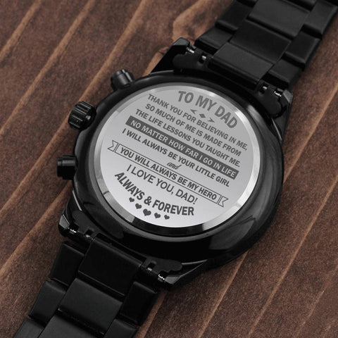 Image of To My Dad - Always Be My Hero Watch