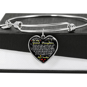Grandma - Gift From Heaven - Heart Bracelet