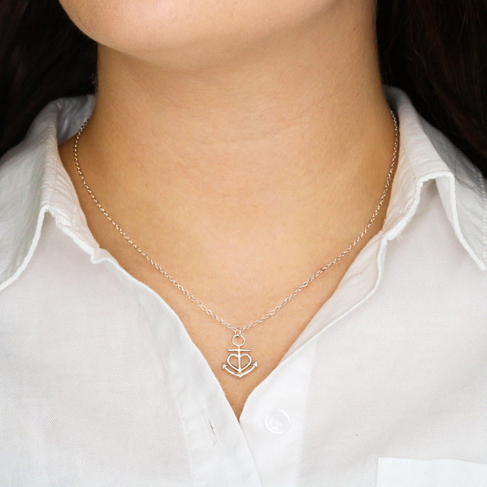 To My Wife - Anchor Necklace