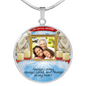 Always In My Heart Circle Necklace - Old