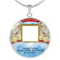 Always In My Heart Circle Necklace - Old